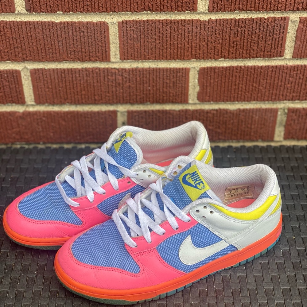 Nike SB Dunk low light lava/white light blueberry